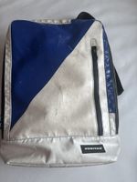 Freitag Tasche blau weiss gebraucht