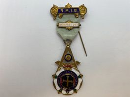 FREIMAURER Abzeichen R.M.I.B. 1943 ///G968