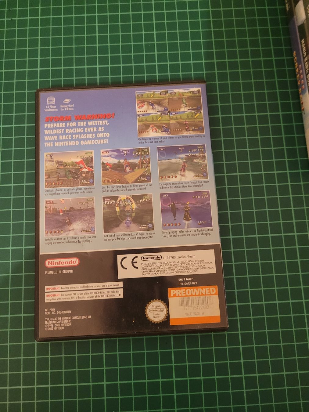 Nintendo Giochi: Wave Race: Blue Storm - Nintendo GameCube - PAL Version – Usato da Meyrin venduto da Retro-GZ 2