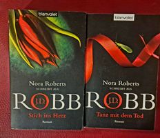 2 J.D. Robb Taschenbücher: Stich ins Herz, Tanz mit dem Tod