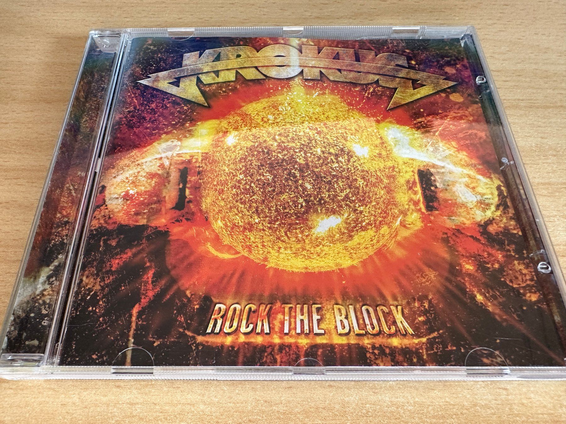 CDs: Krokus – Rock The Block – Gebraucht aus Rikon im Tösstal von Alpenmutz