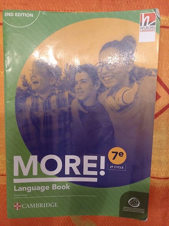 Livres: More Language Book 7e 2e cycle 2e édition bon état – D'occasion à La Chaux-de-Fonds par don_gs8z