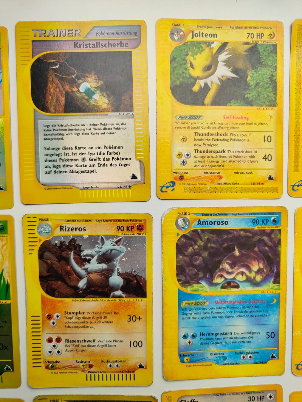 Pokémon Sammelbilder & Trading cards: Pokemon Skyridge Sammlung Lot Holo Reverse E-Series – Gebraucht aus Thalwil von FigurenFreunde 3