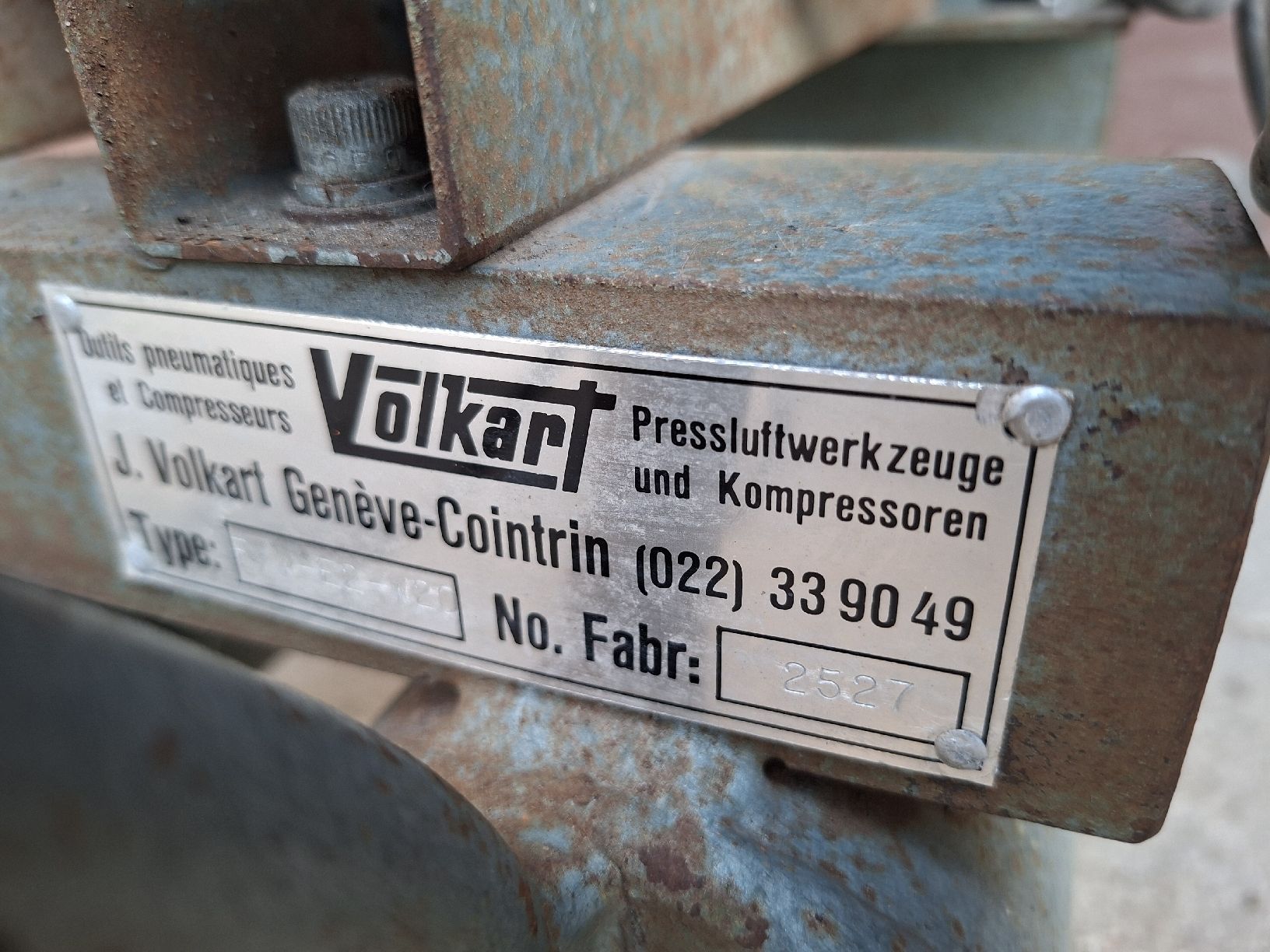 Compressori: Luftkompressor Völkart mit doppelt Kessel  – Usato da Niederuzwil venduto da peter. 4
