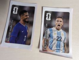 2 Panini Coca Cola Extra Sticker