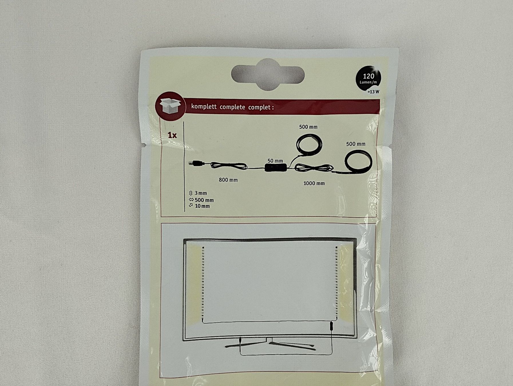 Ghirlande e barre luminose: PAULMANN USB Stripe warm Weiss – Nuovo (secondo la descrizione) da Schübelbach venduto da Restwert_Schubelbach 2