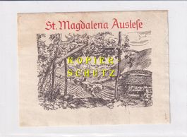 Etikette - St. Magdalena Auslese /bd