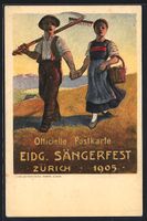 Zürich, Eidg. Sängerfest 1905, Bauernp