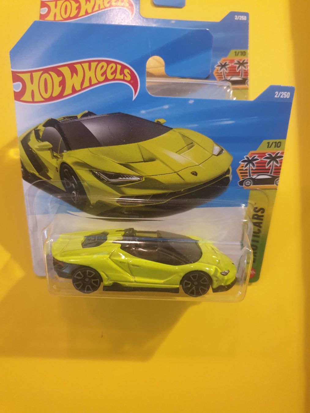 Hot Wheels Modellini d'auto: 2x Hot Wheels '16 LAMBORGHINI CENTENARIO ROADSTER – Nuovo e nell'imballaggio originale da Oftringen venduto da Rotor 5