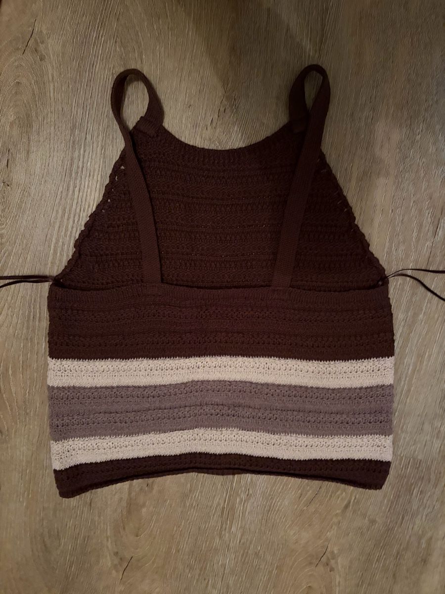 Pull&Bear Top: Damen Top Pull&Bear gestrickt braun gestreift Grösse M – Usato da Frenkendorf venduto da lrhggrty 2