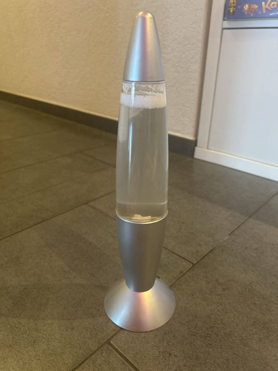 Lampen: Bubble Lamp silberfarben mit Netzteil  – Gebraucht aus Mühledorf SO von Dania77 1