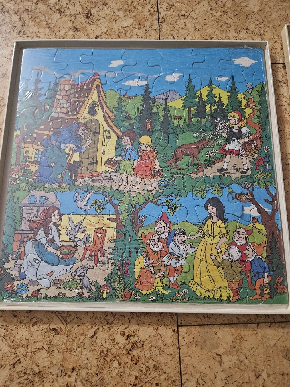 Dischi in vinile: Märchen Schallplatten Gebrüder Grimm mit Puzzle – Usato da Würenlingen venduto da grizzlyne1 1