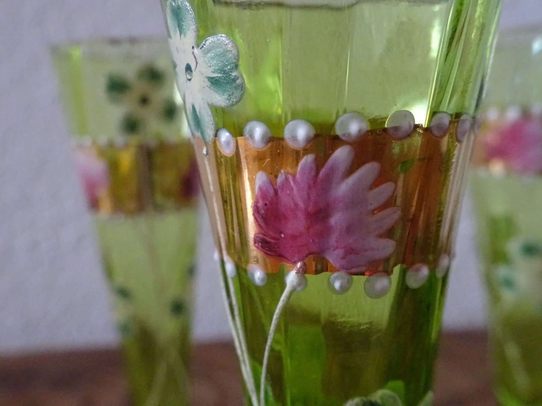 Bicchieri: Mini Champagne Flutes / Waldglas – Usato da Esslingen venduto da eintagammeer 8