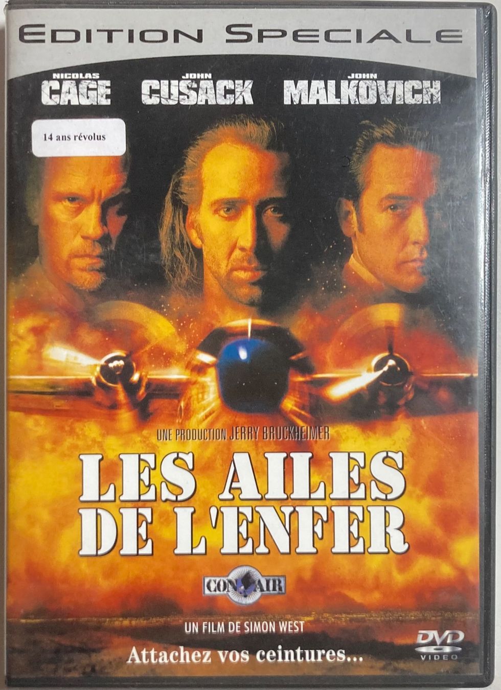 Alle DVDs: LES AILES DE L'ENFER – Gebraucht aus Poliez-Pittet von Newtown-Records