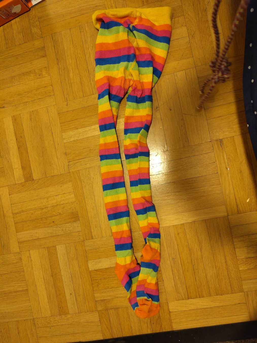 Jako-O Collants & Leggings: Pippi Langstrumpf Strumpfhosen Regenbogenfarbig 104/110 – D'occasion à Jona par tschounaess