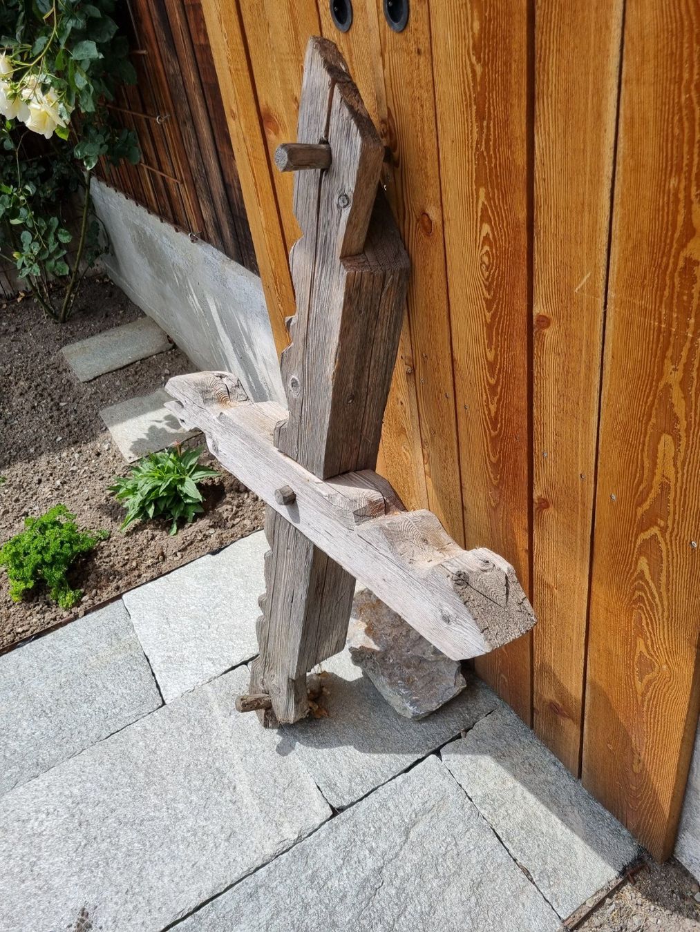 Holzartikel: Balken- Kreuz alt, originelles Teil – Gebraucht aus Fürstenaubruck von PizBeverin2018 2