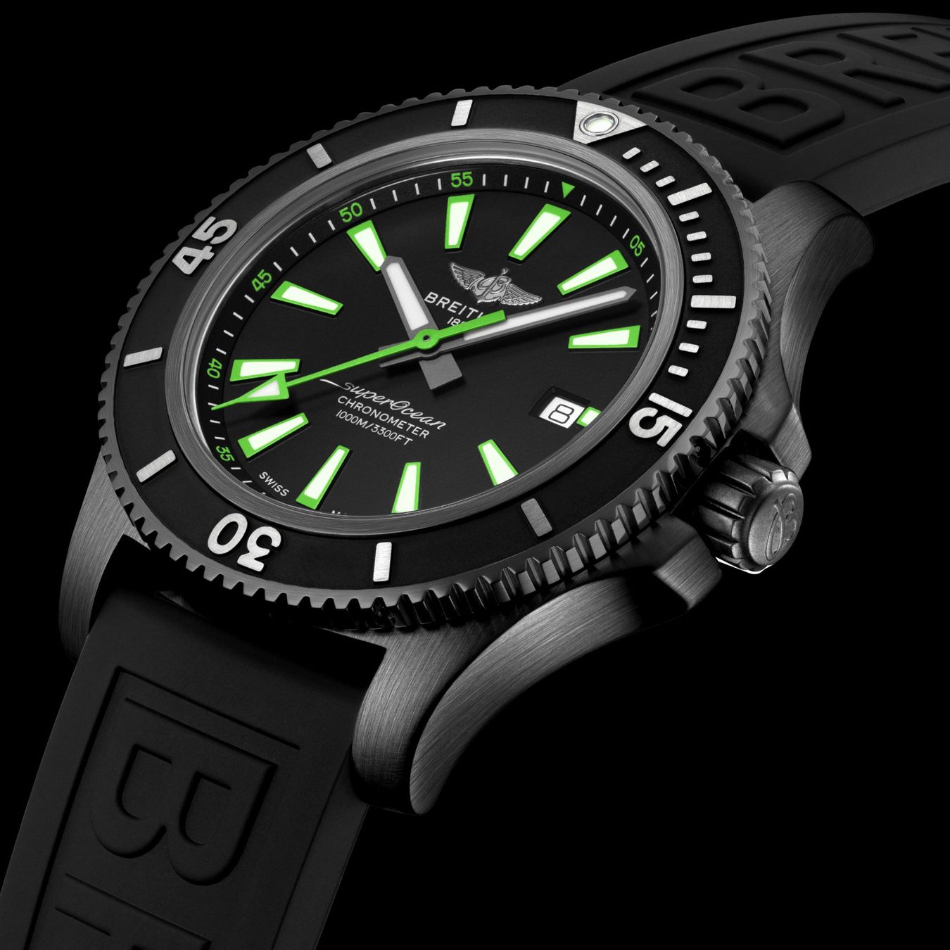 Breitling Orologi: BREITLING Superocean Automatic 44 mm, limitiert 100 Stk. – Nuovo (secondo la descrizione) da St. Gallen venduto da galluswatches 7