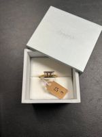 Toller GG/WG Ring 18Karat Goldring 750 Gr. 53  3Brill. 6.2g