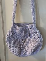 HANDTASCHE LILA,VINTAGE,EINZELSTÜCK