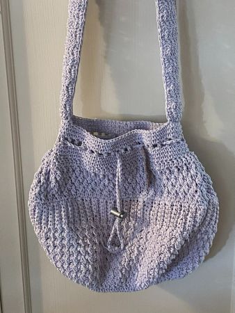HANDTASCHE LILA,VINTAGE,EINZELSTÜCK