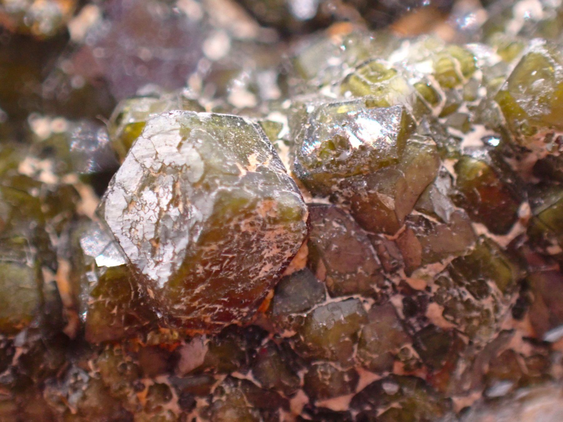 Mineralien & Heilsteine: Demantoid from Namgar Mine, Usakos, Karibib, Namibia – Gebraucht aus Figino von minshop 6