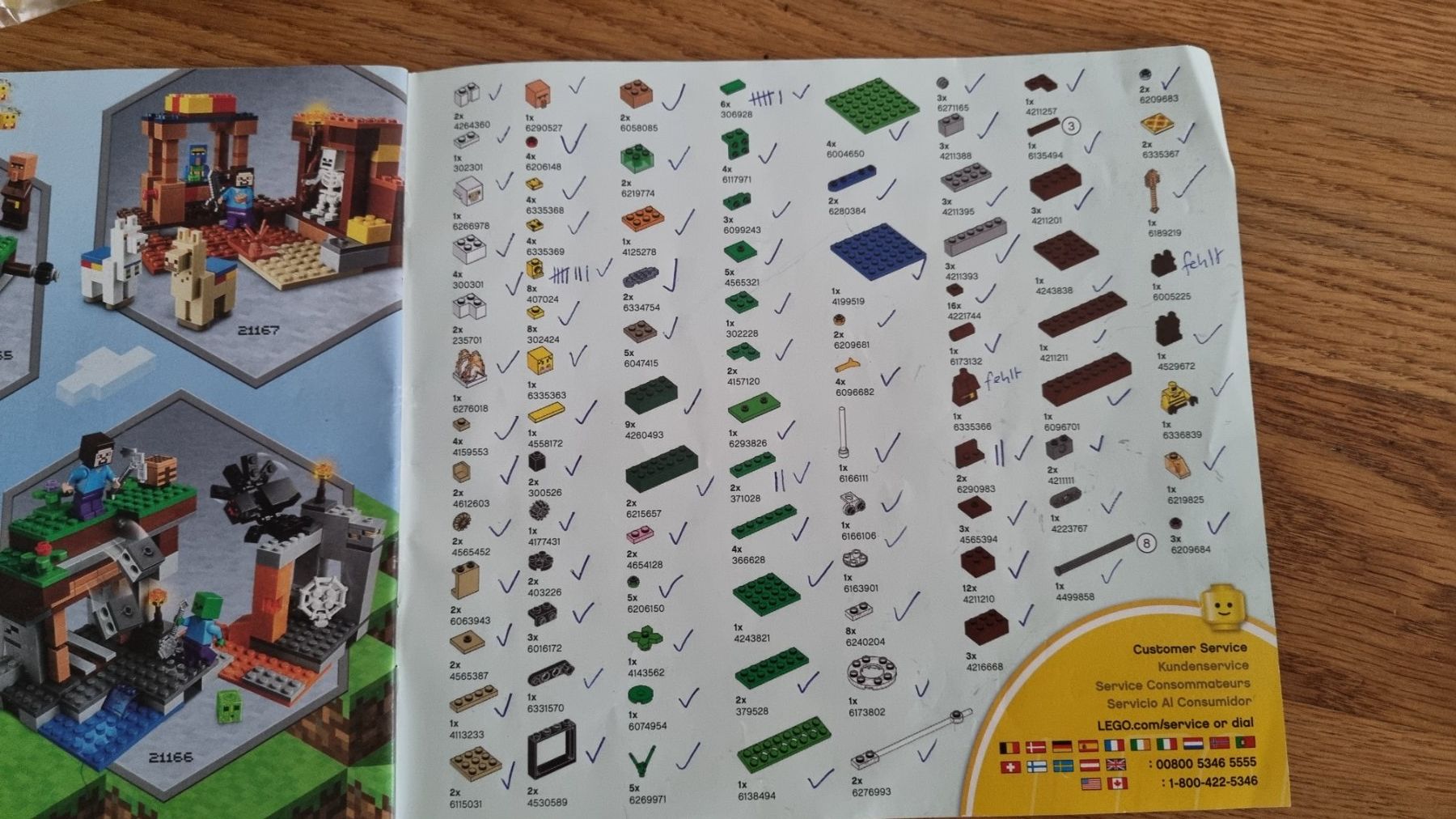 Lego Kit di costruzioni: Lego Minecraft 21165 – Usato da Jonschwil venduto da germann32 1
