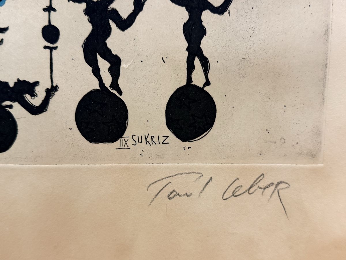 Grafiken & Lithographien: Tomi Ungerer - Radierung  – Gebraucht aus Solothurn von NUVICO 6