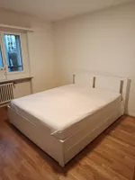 Doppelbett weiss mit Schubladen guter Zustand