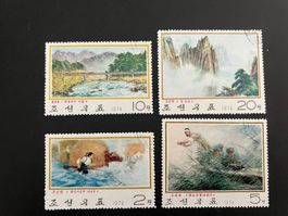 Korea 1974 Zeitgenössische Gemälde gest. (C533)
