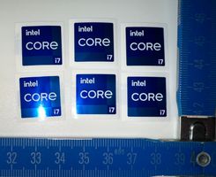 INTEL CORE i7 11th AUFKLEBER ¦ STICKER