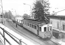 Lugano (TI) Automotrice FLP ABe 4/4 Tram FLP foto 13 x 9