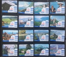 16 verschiedene ältere Cremo-Butterdeckel aus der Schweiz
