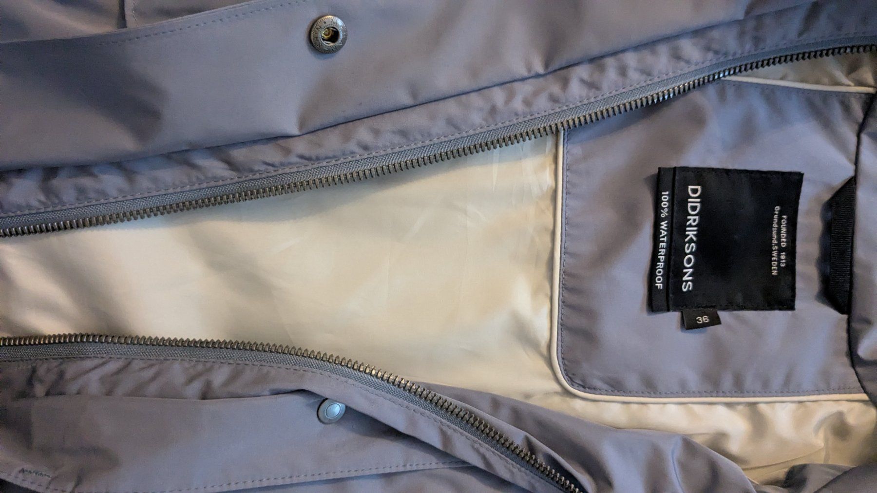 Didriksons Giacche: Didriksons Regenparka 36 top Zustand – Usato da Heerbrugg venduto da Bkoeppel90 3