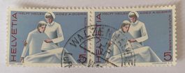 Nr.428 Paar mit VollStempel  Walzenhausen