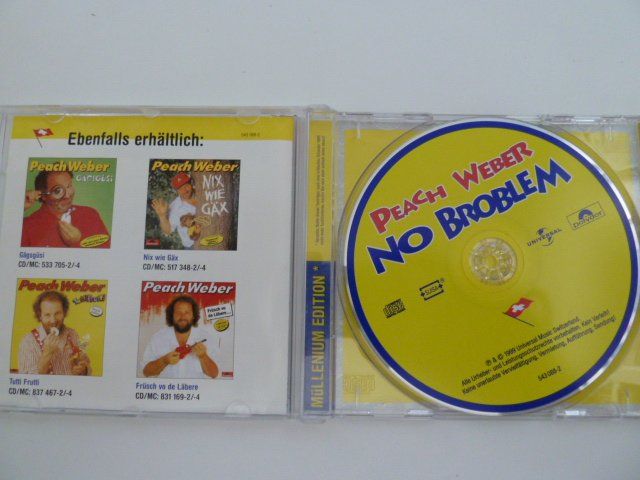 CD: Peach Weber - No Broblem – Usato da Au ZH venduto da sikoku 1