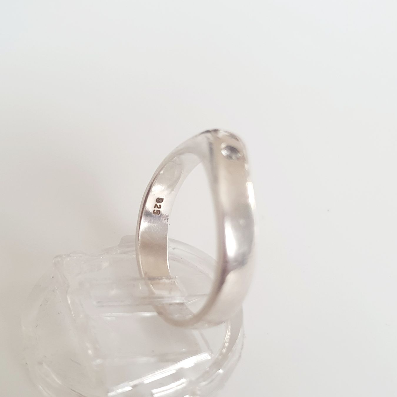 Anelli: Silber Ring 925 mit Stein, Grösse 18.7 mm – Usato da Kreuzlingen venduto da Wunderkiste123 8