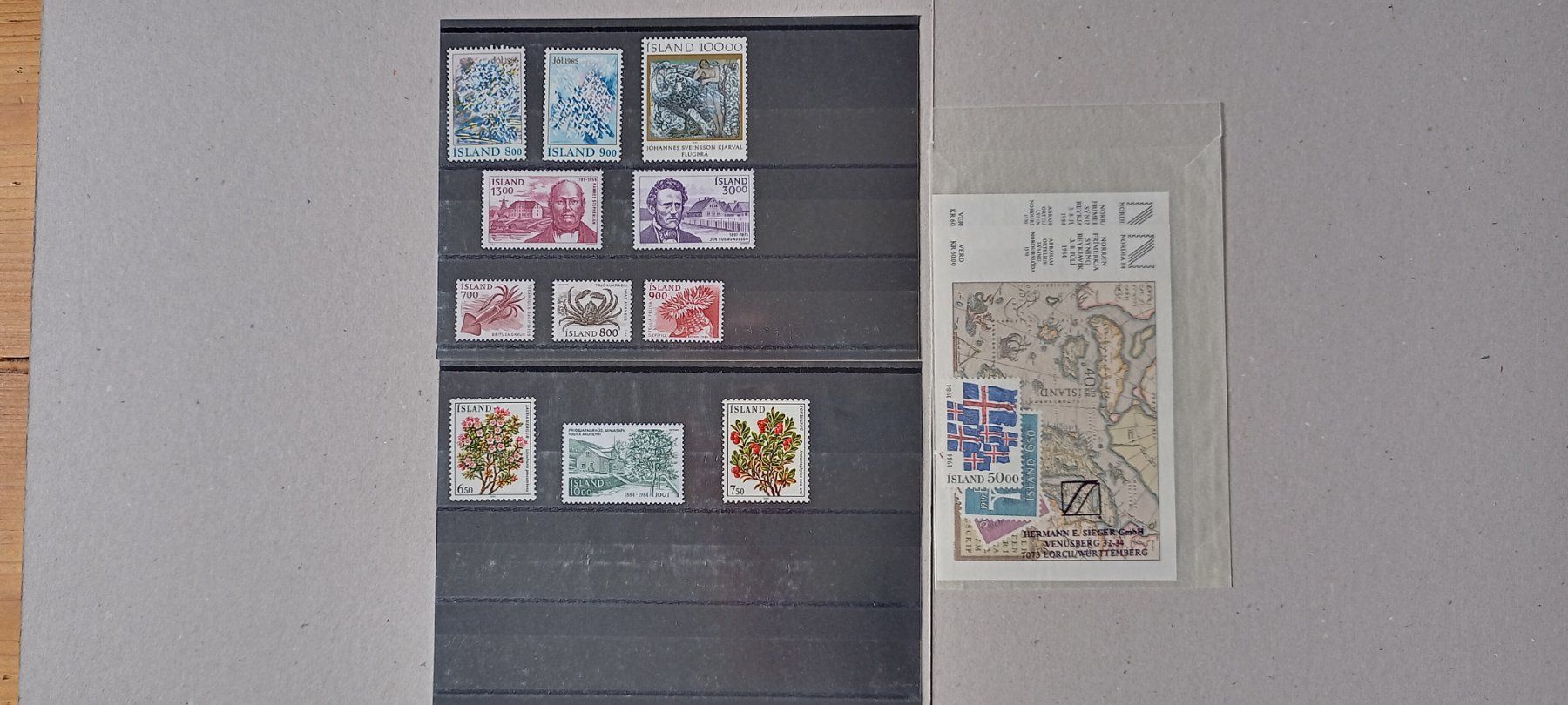Tutti i francobolli: Briefmarken Island – Nuovo (secondo la descrizione) da Brugg AG venduto da Flohzi 1