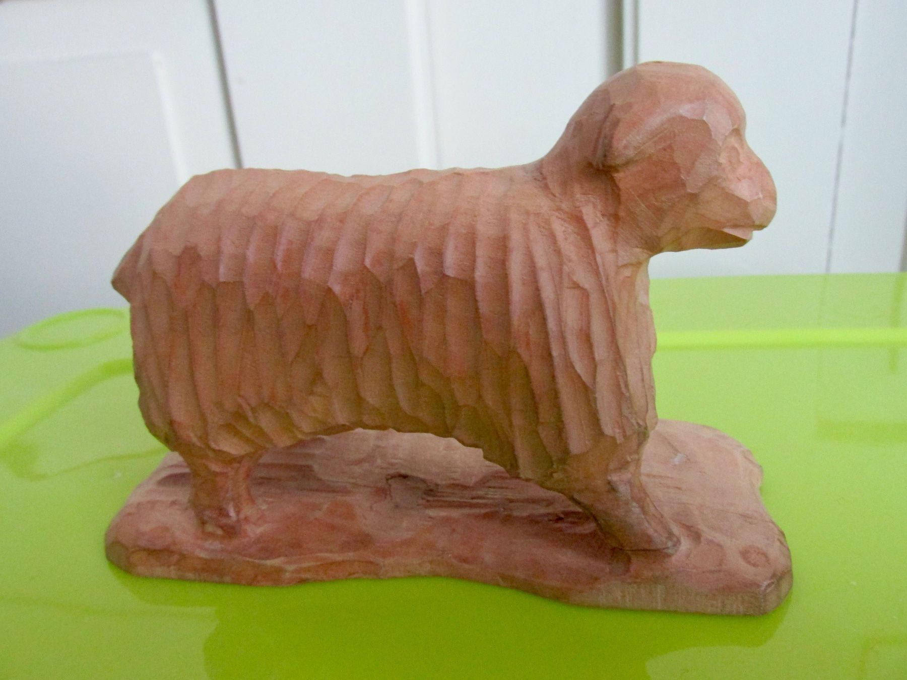 Statuette: geschnitzte Figur aus Holz: Schaf – Usato da Winterthur venduto da mat_q5d5 8