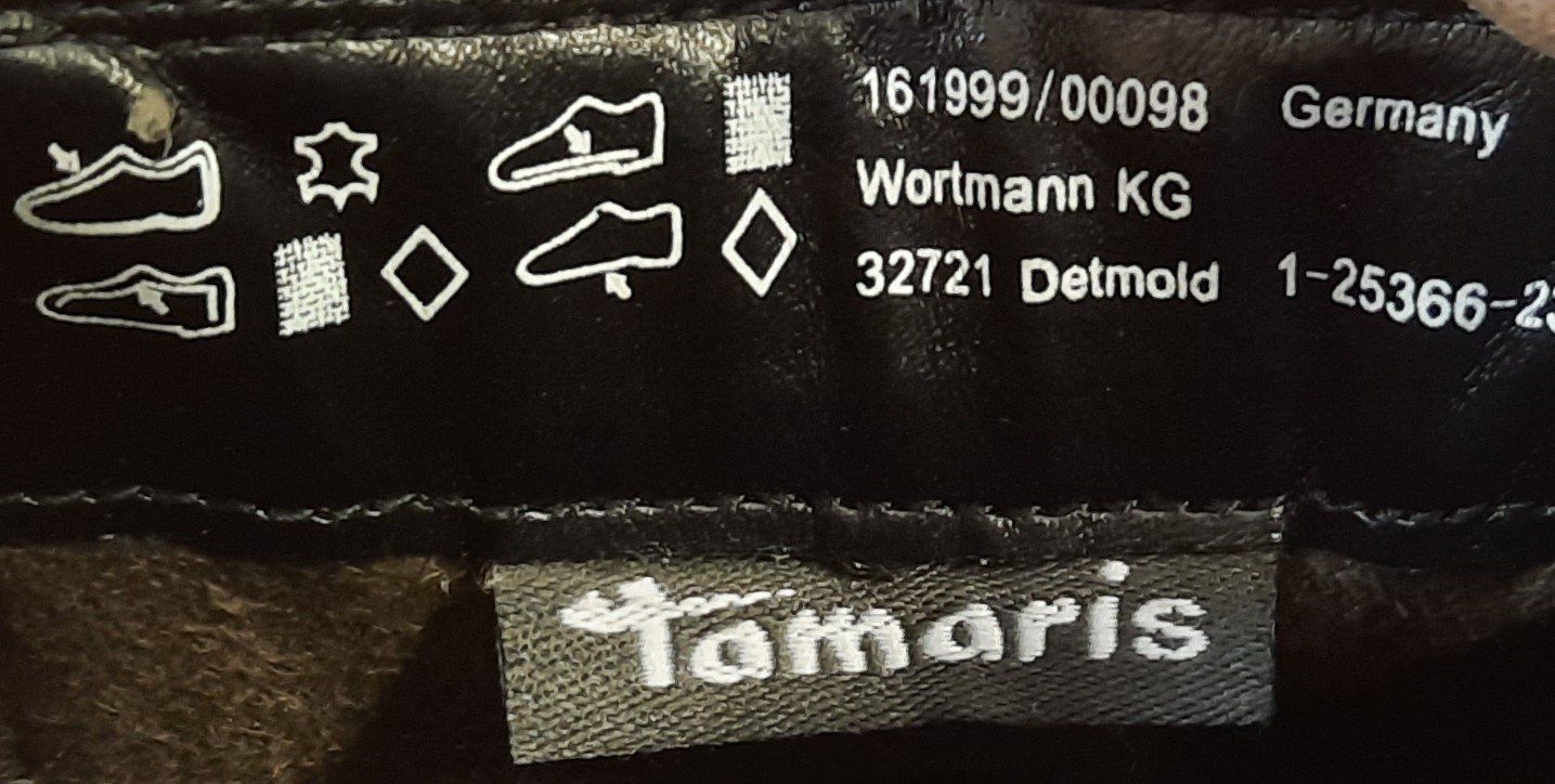 Tamaris Scarpe da donna: TAMARIS Echt Leder Chelseaboot Gr. 41 – Nuovo (secondo la descrizione) da Seuzach venduto da VT-Collections2 8