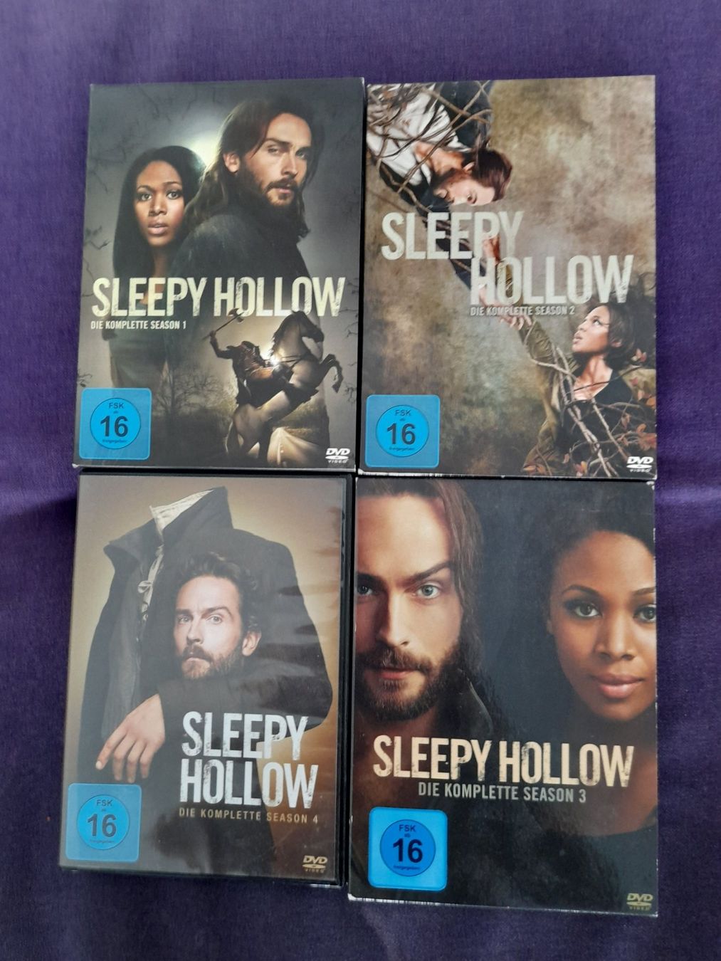 Tutti i DVDs: SLEEPY HOLLOW 1 - 4 – Usato da Aesch BL venduto da Burschi59