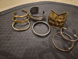 Lot de 8 bracelets fantaisie divers états