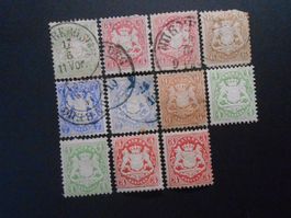 BAY Mi Auswahl  Bayern  1870/75 - 205 € - Lot 812