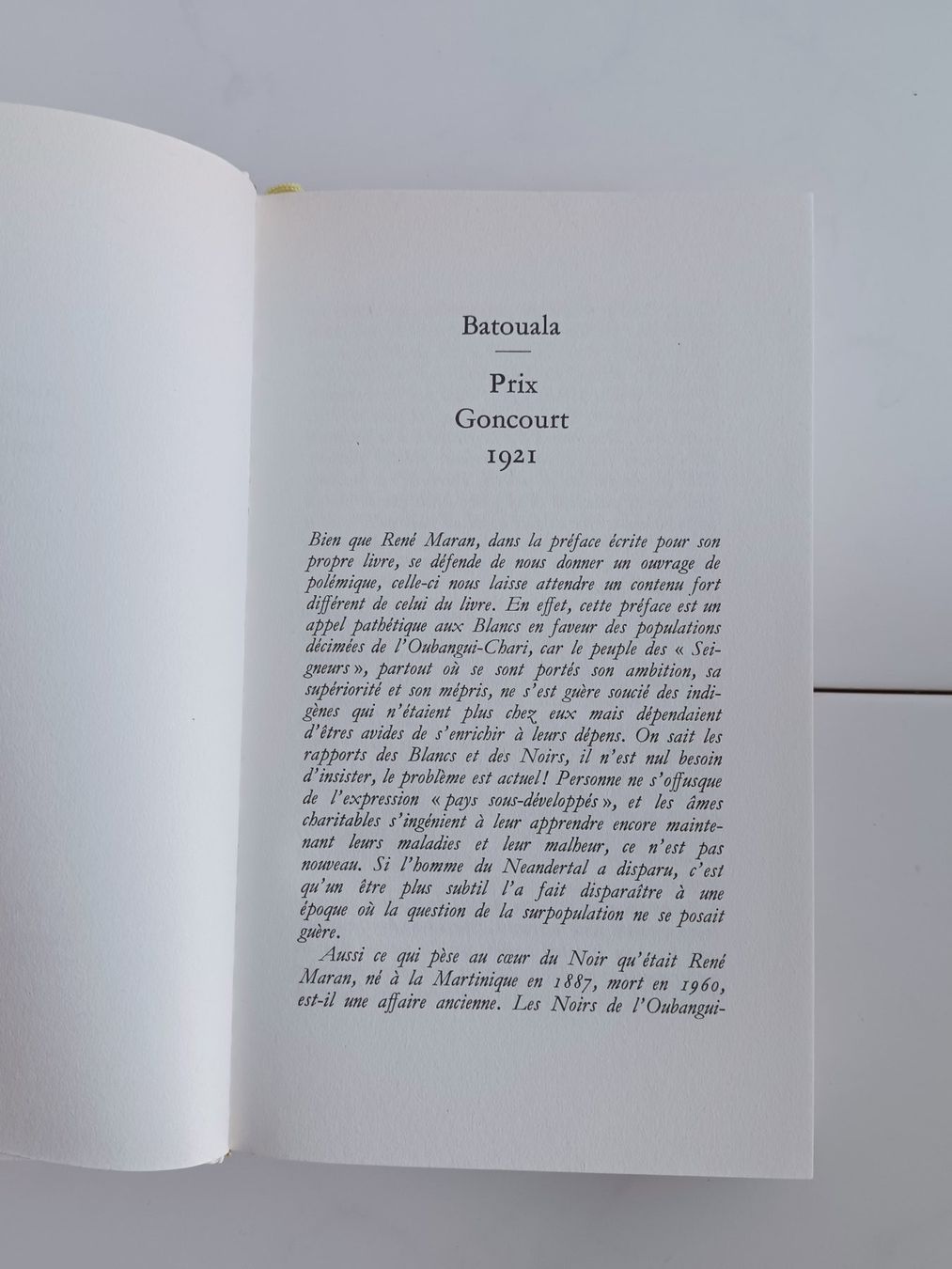 Libri: Batouala / René Maran / Cercle du bibliophile – Usato da crans montana venduto da AB3963 2