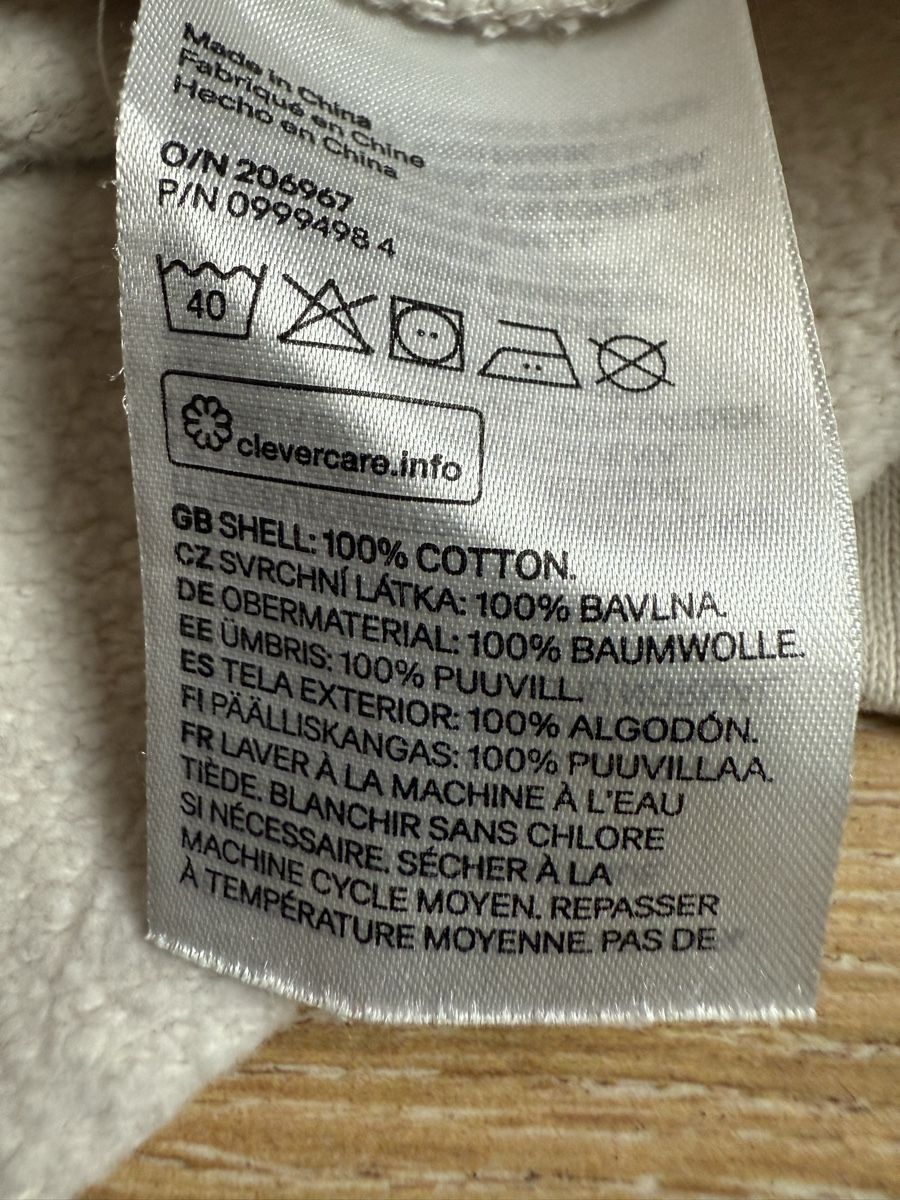 H&M Maglioni & Felpe: Pull/sweat court/crop beige H&M, t.36/S – Usato da Tavannes venduto da Thriftshop 6
