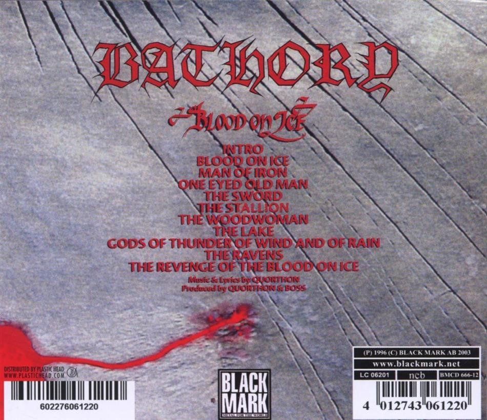 CD: Bathory - Blood On Ice – Usato da Uzwil venduto da visions77 1