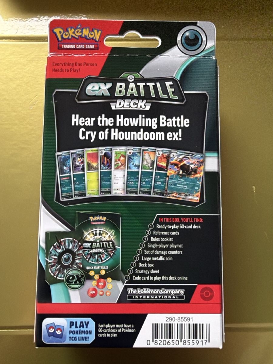 Pokémon Cartes à collectionner: Pokémon ex Battle Deck Houndoom – Neuf (Voir description) à Suhr par mic_l76q 1