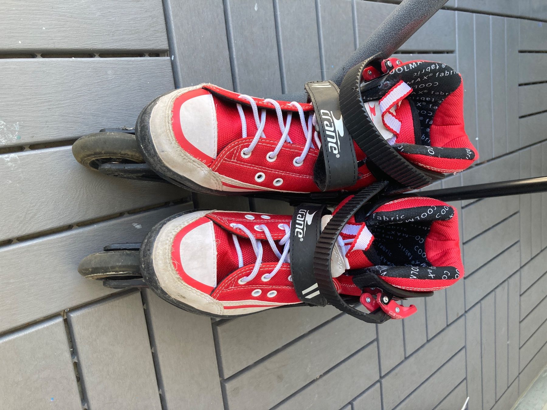 Inline-Skating & Rollschuhe: Inlineskates Crane Grösse 33-37 – Gebraucht aus Hünenberg See von AGB01 1