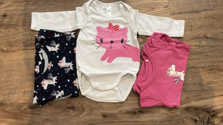 Baby Set, Grösse 56, Body