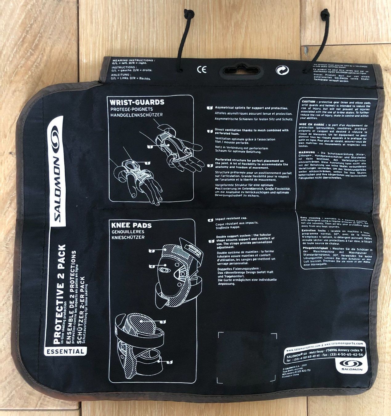 Salomon Protections: Salomon Damen-Inline Skating Protective Set Gr. S – D'occasion à Ebmatingen par Puma_1 4