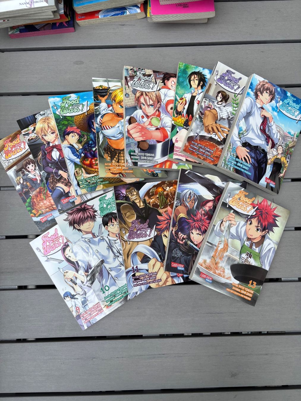 Fumetti: Foodwars Vol 1-13 – Nuovo (secondo la descrizione) da Zürich venduto da gas_xf5p